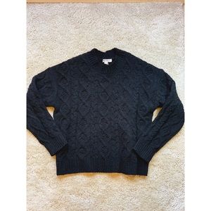Black Knit Sweater